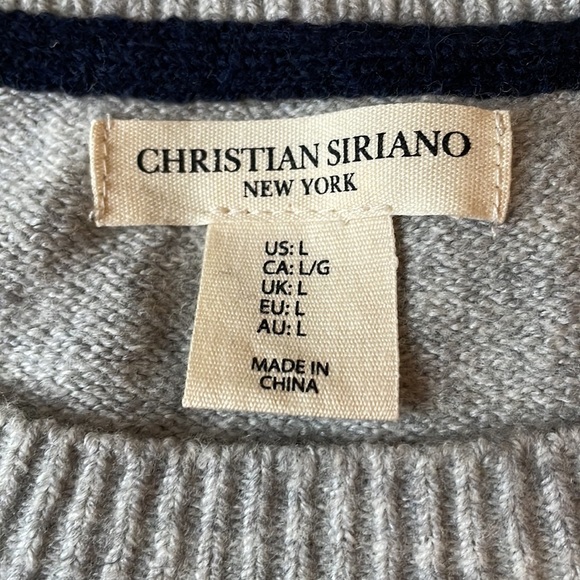 Christian Soriano striped sweater L - Picture 10 of 12